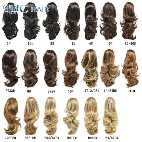 Real thick clip pony - real, tail