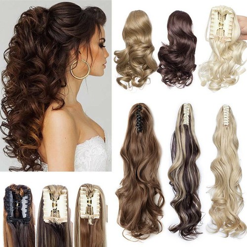 Real thick claw ponytail - thick,