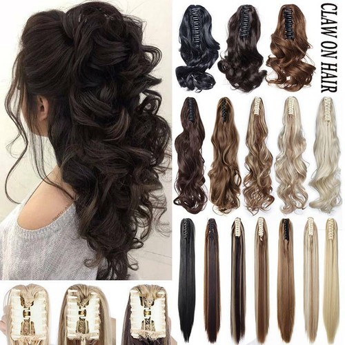 Real thick hair claw - real,